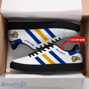 West Coast Eagles NRL Low Top Skate Shoes Custom name For Fans Men Women Shoes Product Photo 2