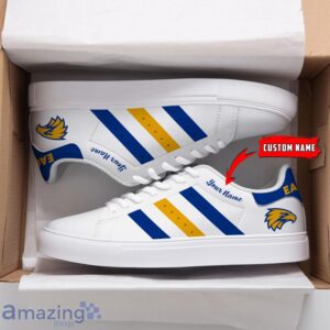 West Coast Eagles NRL Low Top Skate Shoes Custom name For Fans Men Women Shoes Product Photo 1