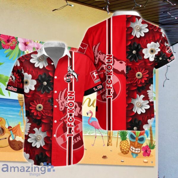 1. FC Koln Combo Hawaiian Shirt And Short Impressive Gift Product Photo 1