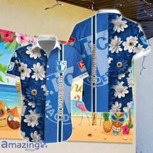 1. FC Magdeburg Combo Hawaiian Shirt And Short Impressive Gift Product Photo 1