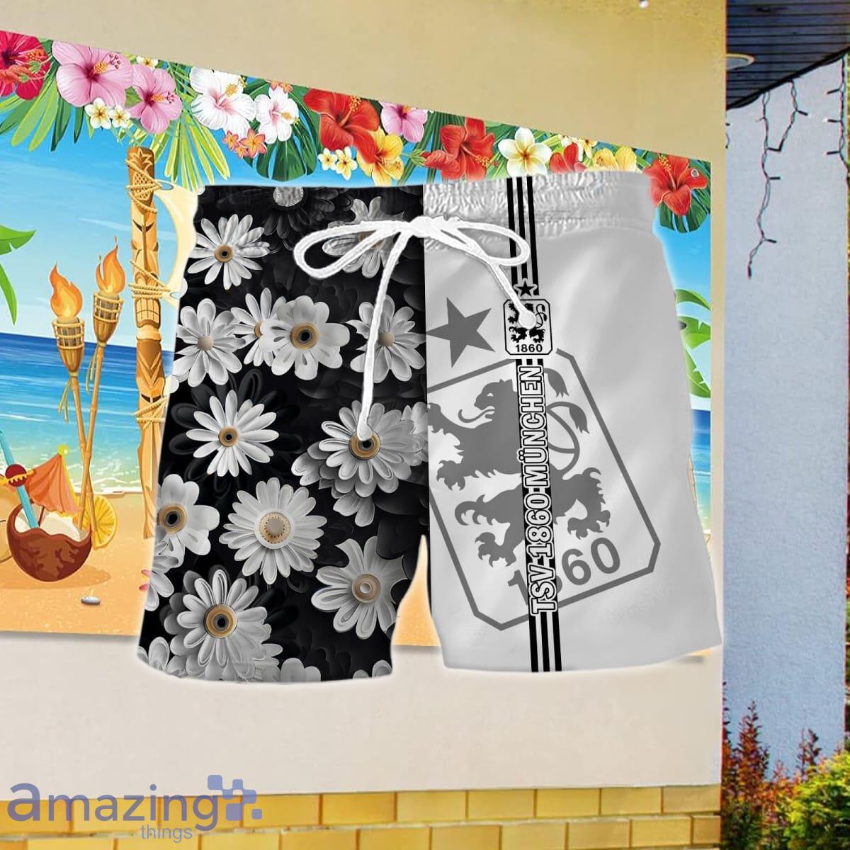 1860 Munich Combo Hawaiian Shirt And Short Impressive Gift image 1860 Munich Combo Hawaiian Shirt And Short Impressive Gift Product Photo 2