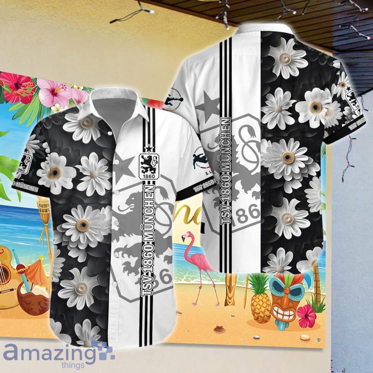 1860 Munich Combo Hawaiian Shirt And Short Impressive Gift image 1860 Munich Combo Hawaiian Shirt And Short Impressive Gift Product Photo 1
