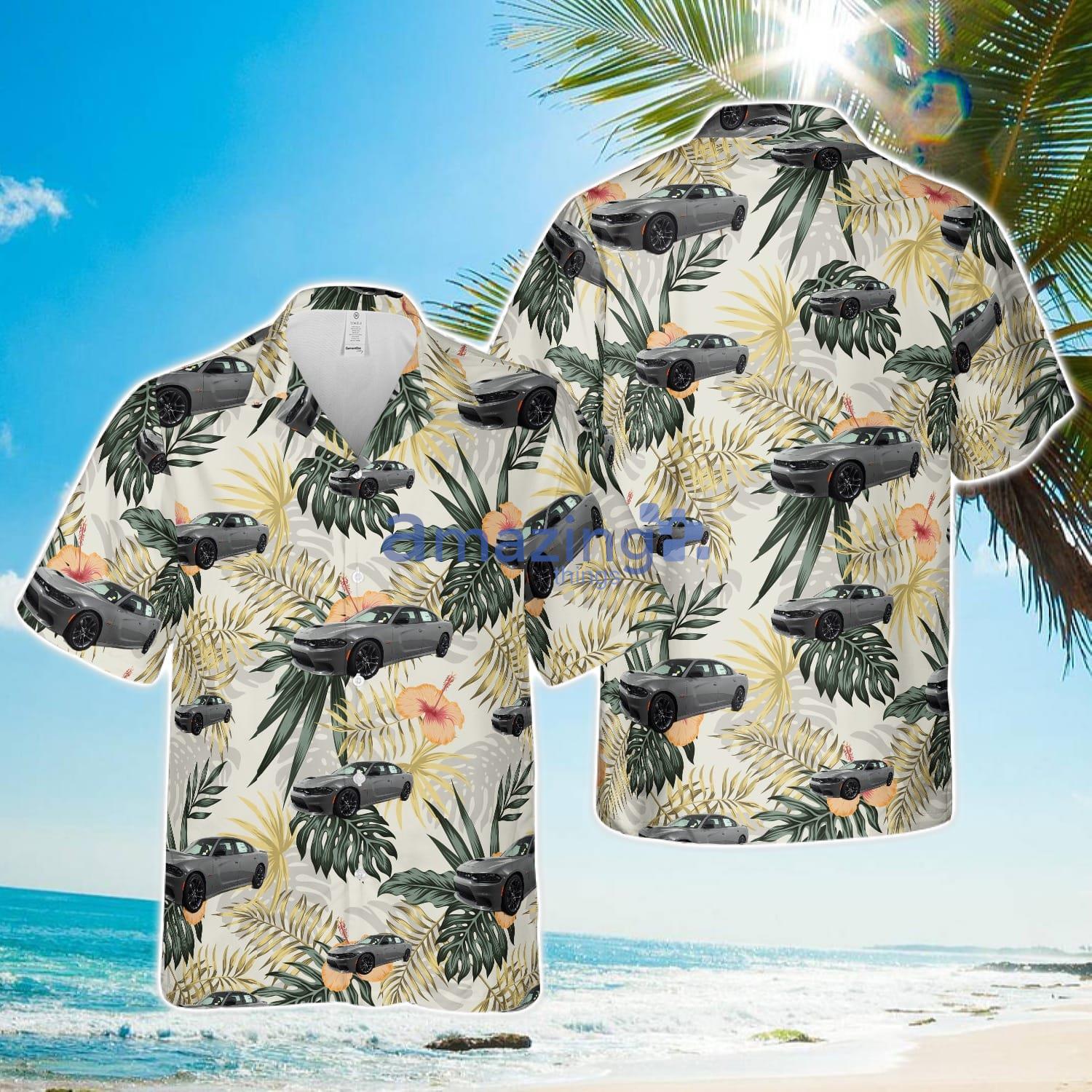 2023 Dodge Charger R T Scat Pack 4D Sedan Hawaiian Shirt Summer Holiday Gift image 2023 Dodge Charger R-T Scat Pack 4D Sedan Hawaiian Shirt Summer Holiday Gift Product Photo 1