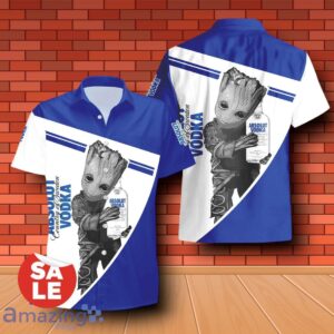 Absolut Vodka Groot Hug Combo Hawaiian Shirt & Shorts 3D Design For Men Women image Absolut Vodka Groot Hug Combo Hawaiian Shirt & Shorts 3D Design For Men Women Product Photo 2