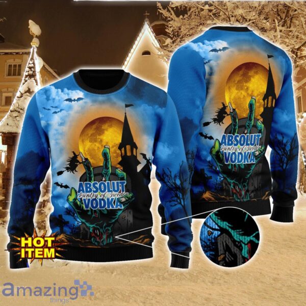Absolut Vodka Halloween 3D Sweater Halloween Gift For Men And Women Product Photo 1
