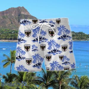 AFC Wimbledon Combo Hawaiian Shirt And Amp; Short Best Gift For Men And Women Product Photo 2