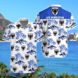 AFC Wimbledon Combo Hawaiian Shirt And Amp; Short Best Gift For Men And Women Product Photo 1