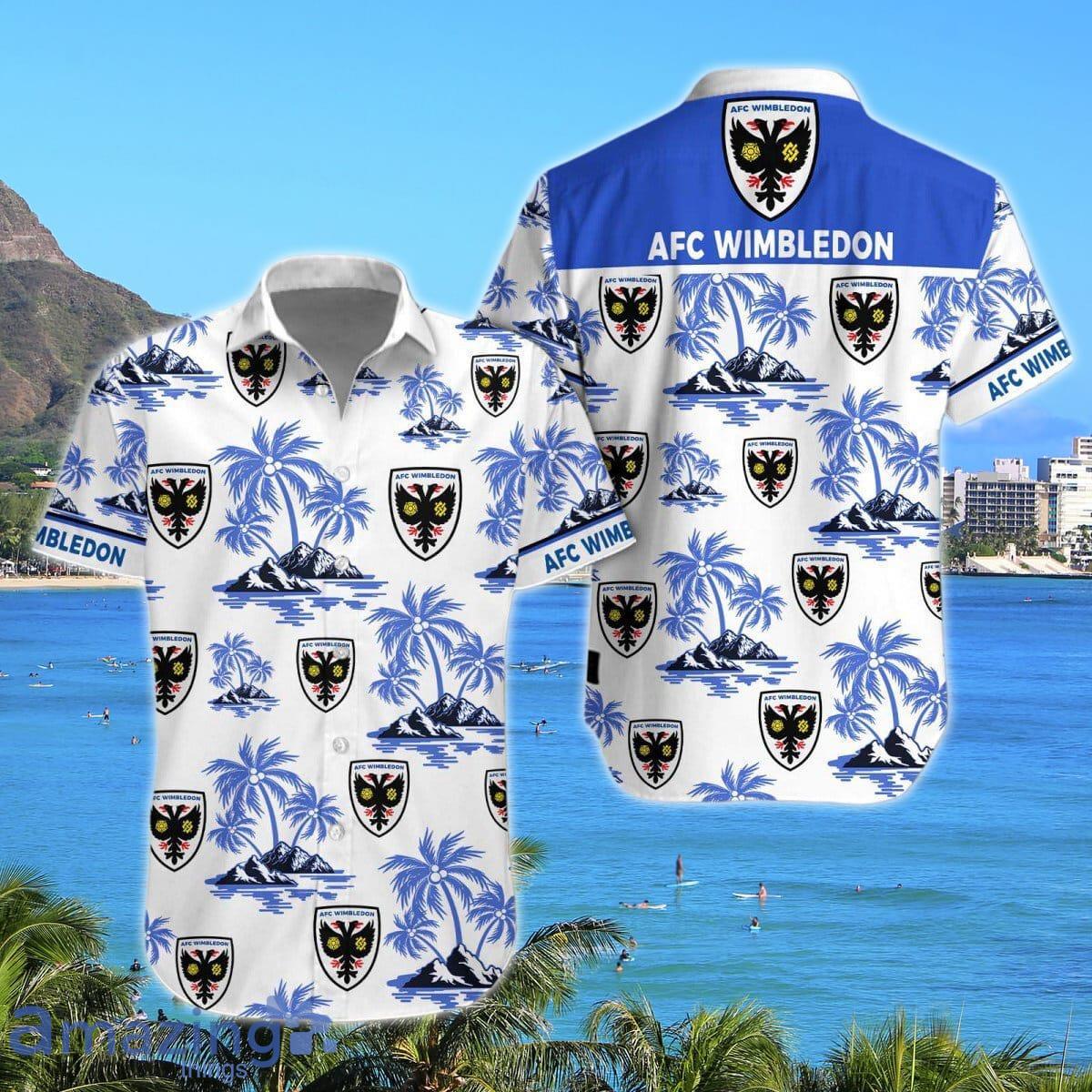 AFC Wimbledon Combo Hawaiian Shirt And Amp; Short Best Gift For Men And Women image AFC Wimbledon Combo Hawaiian Shirt And Amp; Short Best Gift For Men And Women Product Photo 1