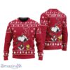 Alabama Crimson Tide NCAA Football Snoopy And Woodstock Christmas Ugly Sweater 3D
