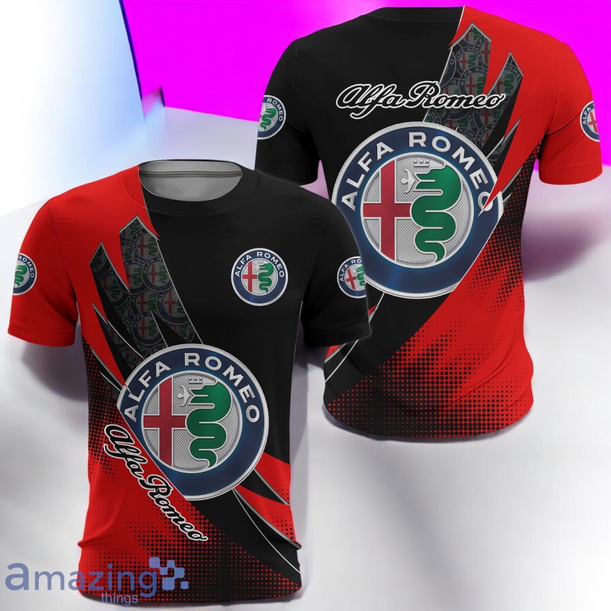 Alfa Romeo 3D T Shirt Style Gift For Men And Women image Alfa Romeo 3D T-Shirt Style Gift For Men And Women Product Photo 1