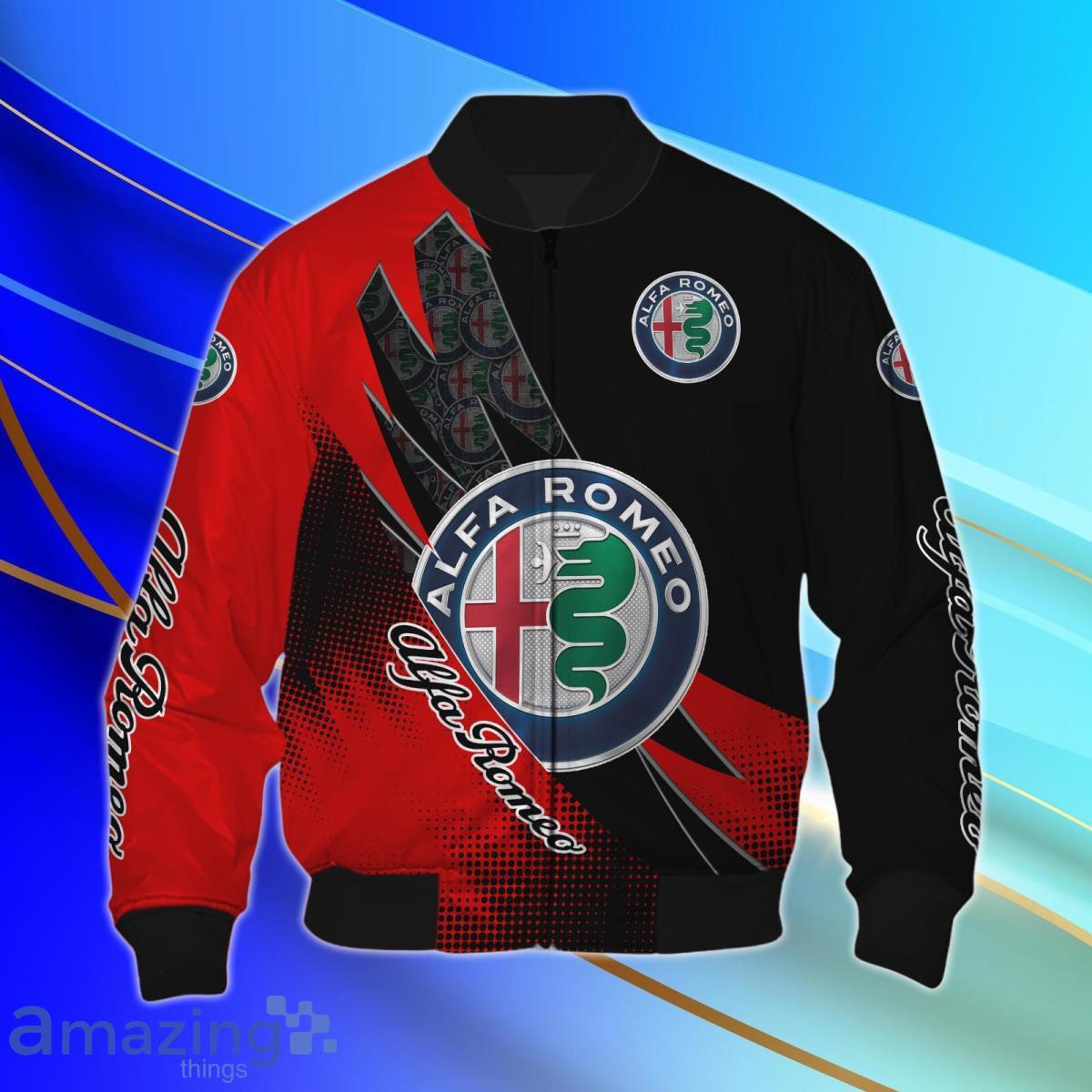 Alfa Romeo Bomber 3D Style Gifts For Men And Women image Alfa Romeo Bomber 3D Style Gifts For Men And Women Product Photo 1