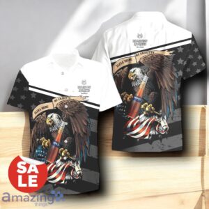 Amaretto Eagle American Flag Hawaiian Shirt & Shorts Combo For Men Women Product Photo 1