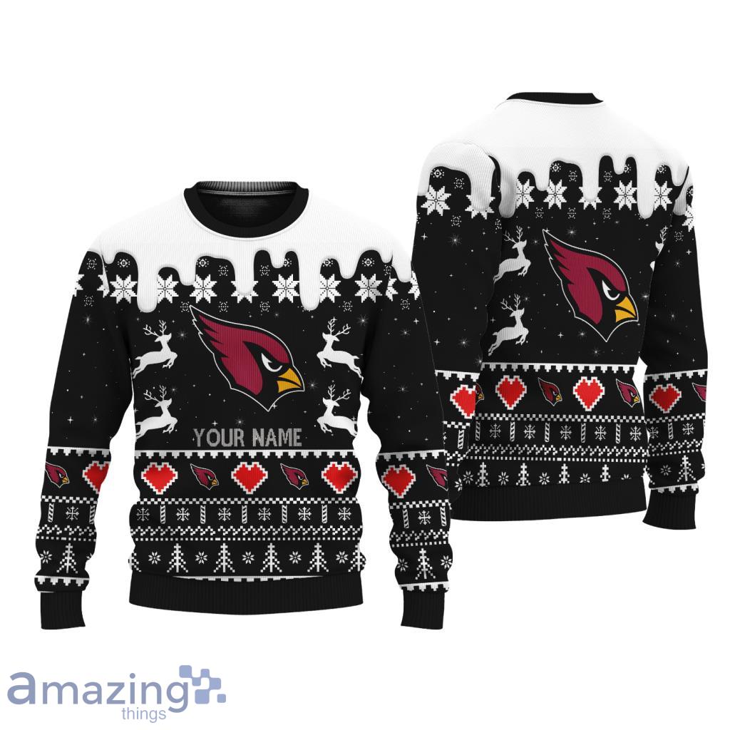 Arizona Cardinals NFL custom name Knitting Pattern Ugly Sweater Chistmas image Arizona Cardinals NFL custom name Knitting Pattern Ugly Sweater Chistmas Product Photo 1
