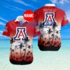 Arizona Wildcats NCAA Tropical Hawaiian Shirt Custom Name Trending Summer Limited Edition