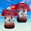 Arkansas Razorbacks NCAA Tropical Hawaiian Shirt Custom Name Trending Summer Limited Edition