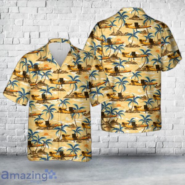 Aurigny Britten-Norman Trislander G-JOEY Joey Club Hawaiian Shirt Product Photo 1