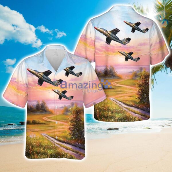 Austrian Air Force Saab 105OE Hawaiian Shirt Summer Holiday Gift Product Photo 1