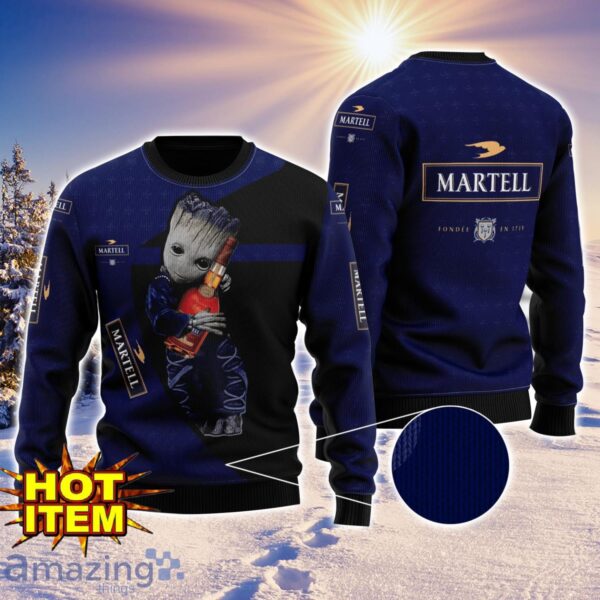 Baby Groot Hug martell Ugly Christmas 3D Sweater All Over Print Product Photo 1