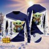 Baby Yoda Blue Moon AOP Ugly Christmas Sweater Unisex For Men And Women