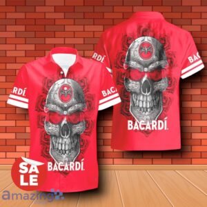 Bacardi Rum Sukull Rose 3D Hawaiian Shirt & Shorts For Men Women Product Photo 2