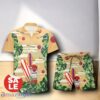 Bacardi Rum Surfboard Tropical Combo Forest Hawaiian Shirt & Shorts Combo For Men Women