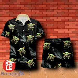 Baileys Irish Cream Baby Yoda Hug Hawaiian Shirt & Short Product Photo 1