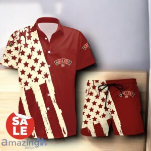 Baileys Irish Cream USA Flag Hawaiian Shirt & Shorts Combo For Men Women Product Photo 1