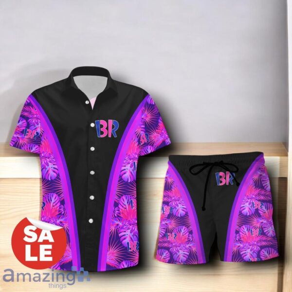 Baskin Robbins Hawaiian Shirt & Shorts Combo For Men Women Product Photo 1