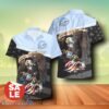 Blue Moon Beer Eagle American Flag Combo Trending Hawaiian Shirt & Shorts For Men Women