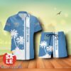 Blue Moon Beer Palm Tree Summer Combo Trending Hawaiian Shirt & Shorts For Men Women