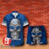 Blue Moon Beer Sukull Rose 3D Hawaiian Shirt & Shorts For Men Women