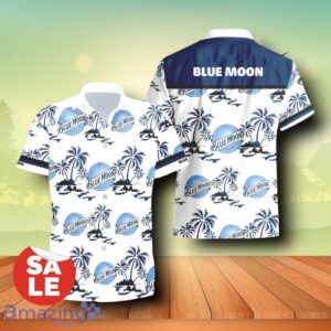 Blue Moon Beer Summer Beach Combo Trending Hawaiian Shirt & Shorts For Men Women Product Photo 2