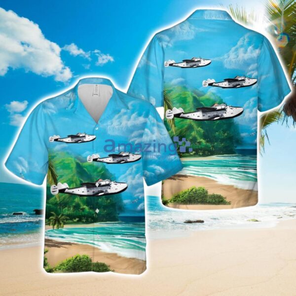 Boeing 314 Clipper NC18602 Pan American Airlines Hawaiian Shirt Summer Holiday Gift Product Photo 1