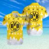 Borussia Dortmund  Logo Sport Christmas Pattern Hawaiian Shirt