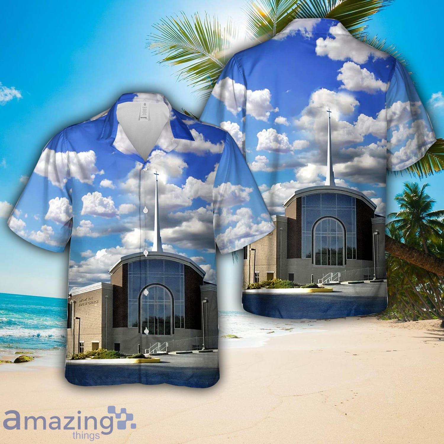 Bright Side Baptist Church Beach Gift Hawaiian Shirt image Bright Side Baptist Church Beach Gift Hawaiian Shirt Product Photo 1