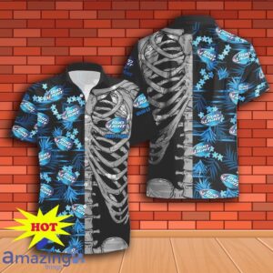 Bud Light Beer Button Skeleton Hawaiian Shirt And Short Gift Ideas For Men Women Product Photo 1