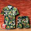 Budweiser Beer Baby Yoda Tropical Flowery Hawaiian Shirt & Short