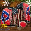 Budweiser USA Flag All Over Print 3D Ugly Christmas Sweater Unique Gift For Christmas