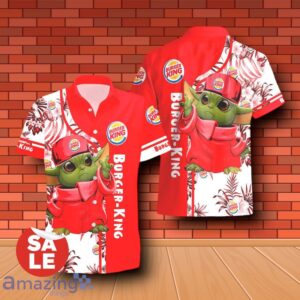 Burger King Baby Yoda Hawaiian Shirt & Short Product Photo 2