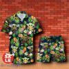 Burger King Baby Yoda Tropical Flowery Hawaiian Shirt & Short