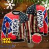 Busch Latte USA Flag All Over Print 3D Ugly Christmas Sweater Unique Gift For Christmas