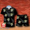 Busch Light Beer Baby Yoda Hug Hawaiian Shirt & Short