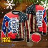 Busch Light USA Flag All Over Print 3D Ugly Christmas Sweater Unique Gift For Christmas
