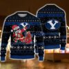BYU Cougars Santa Claus Dabbing Funny Ugly Christmas Sweater For Men And Women