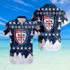 Cagliari  Logo Sport Christmas Pattern Hawaiian Shirt