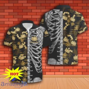 Canadian Club Button Skeleton Hawaiian Shirt And Short Gift Ideas For Men Women Product Photo 1