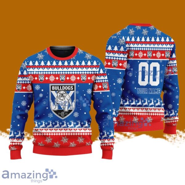 Canterbury-Bankstown Bulldogs Merry Christmas Ugly Sweater New Designs Gift For Fans Product Photo 1