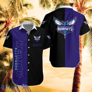 Charlotte Hornets Combo Hawaiian Shirt And Short Unique Gift Product Photo 1