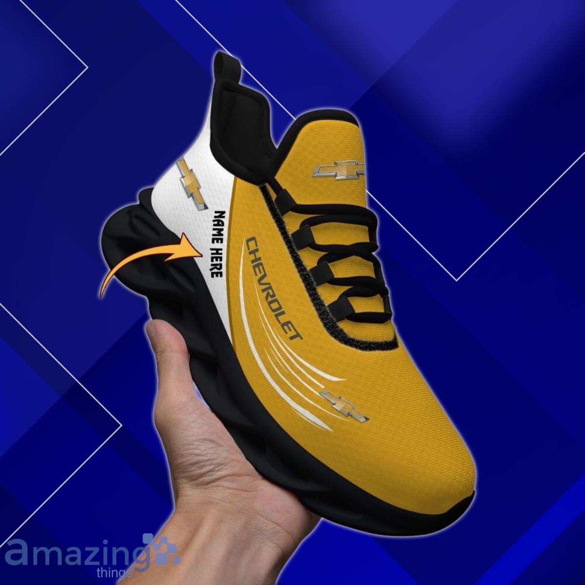 Chevrolet Max Soul Shoes Custom Name Spcial Gift For Men And Women image Chevrolet Max Soul Shoes Custom Name Spcial Gift For Men And Women Product Photo 3