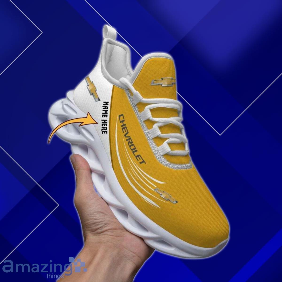 Chevrolet Max Soul Shoes Custom Name Spcial Gift For Men And Women image Chevrolet Max Soul Shoes Custom Name Spcial Gift For Men And Women Product Photo 1